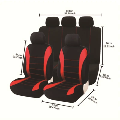 Universal seat cover: Seat Cushion, Full-Cover Seat Cover