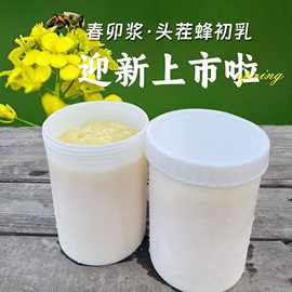 卓宇蜂王浆原浆青海油菜蜂皇浆蜂乳纯浆一件代发散装批发一斤瓶装