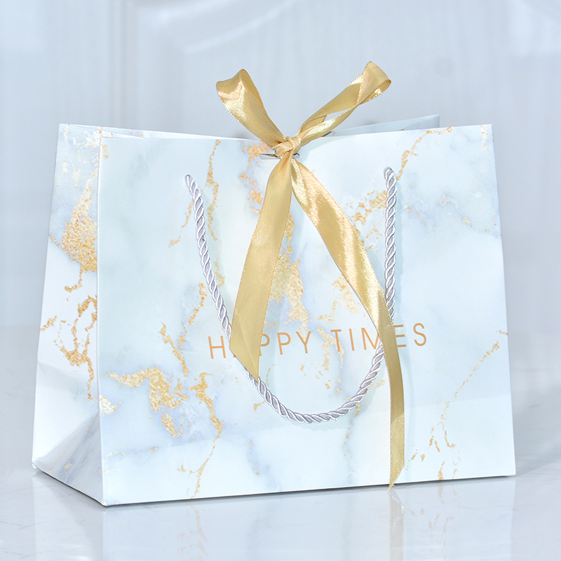 Nordicins bolsas de regalo de mármol rosa dorado bolsas de dulces de boda con regalos de mano bolsas de mano bolsas de ropa