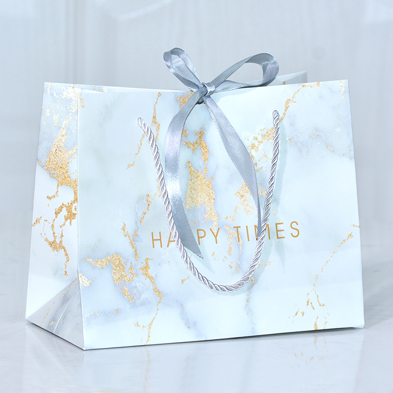 Nordicins bolsas de regalo de mármol rosa dorado bolsas de dulces de boda con regalos de mano bolsas de mano bolsas de ropa