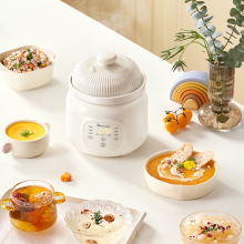 迷你全自动微压电炖锅电炖盅家用陶瓷餐具煲汤锅小月龄婴儿辅食锅