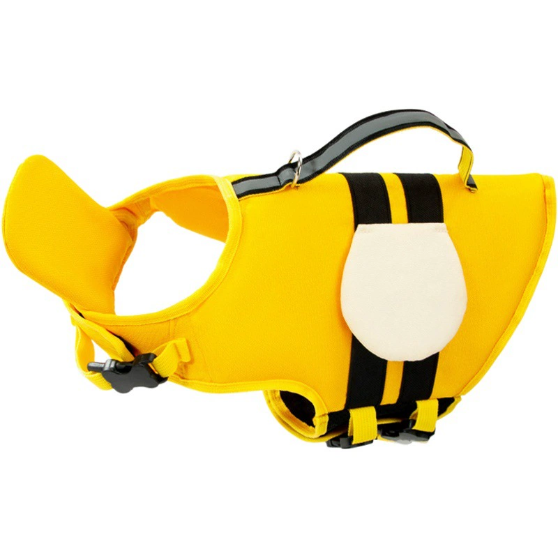 Спасательный жилет для домашних животных собака плавательный костюм пена одежда фабрика оптом большая плавучесть открытый специальный жилет плавучести