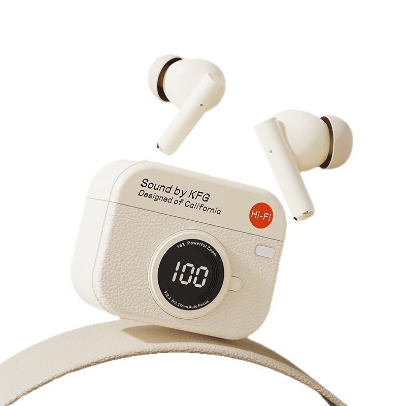 レトロなカメラスタイルの Bluetooth ヘッドセット HD デジタル ディスプレイ画面の長いバッテリー寿命 X73 音楽ヘッドセット卸売の国境を越えた特別供給|undefined
