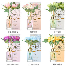 奥迪丝花语秘境无火香薰六种香型清新花香干花藤条空气栀子花928