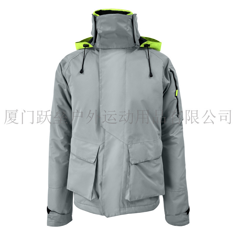 Factory Outlet Sailing Suit Men's Windproof Waterproof Wear-resistant Sailing Jacket Sea Sports Jacket with Reflective Cursor