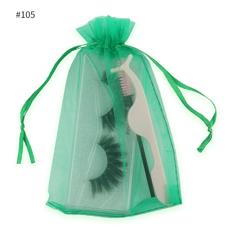 Cute Solid Color Imitation Mink False Eyelashes 3 Pieces Set display picture 3