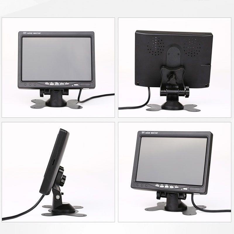 7inch Hd Lotus Head Ccd Analog Signal 12V14V Truck Reversing Camera Harvester Reversing Modification Vehicle Carrier Color