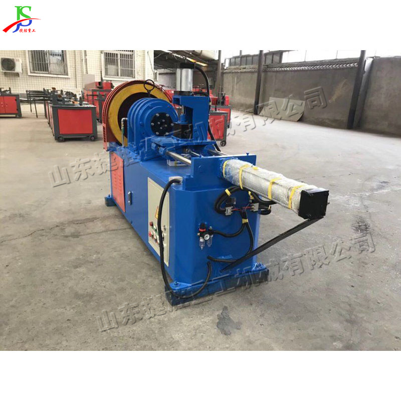 Máquina eléctrica de punta de tubo pequeño, máquina formadora de cono de tubo de lechada pequeño, máquina de encogimiento de tubo cónico de tubo redondo de acero inoxidable