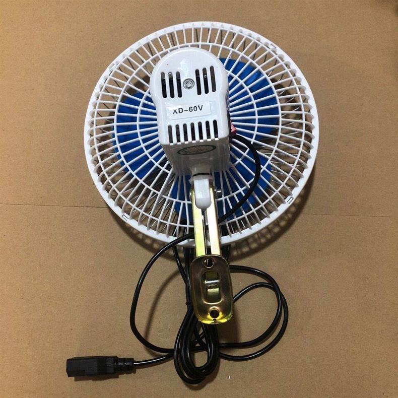 Electric Vehicle Fan 12V-85V Universal Car Electric Fan Tricycle Fan Outdoor Stall Small Fan 48V60