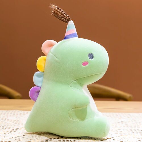 Q-elastic candy dinosaur soft body pillow plush toy dinosaur figurine children's toy doll girl heart birthday