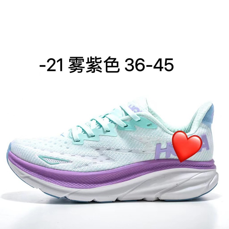莆田克利夫顿9男女款红卡跑步鞋运动鞋户外休闲轻便透气情侣鞋|undefined