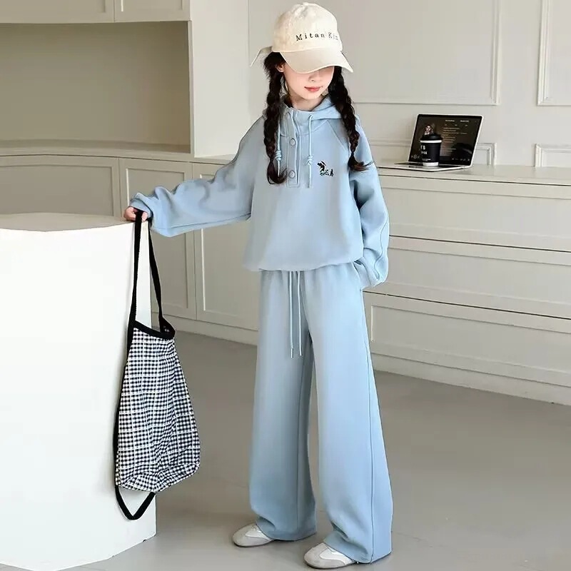 大人の子供は春秋の新型ファッション韓国版の帽子セットの女の子の洋風ネットの赤いスポーツ風の2つのセットです。|undefined