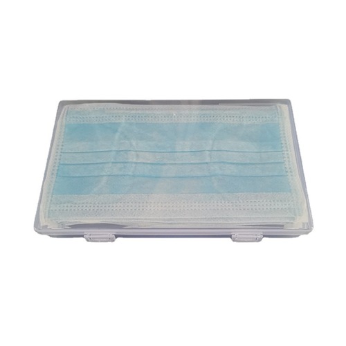 Rectangular PP transparent plastic battery stationery hardware accessories packaging universal packaging box dustproof storage box