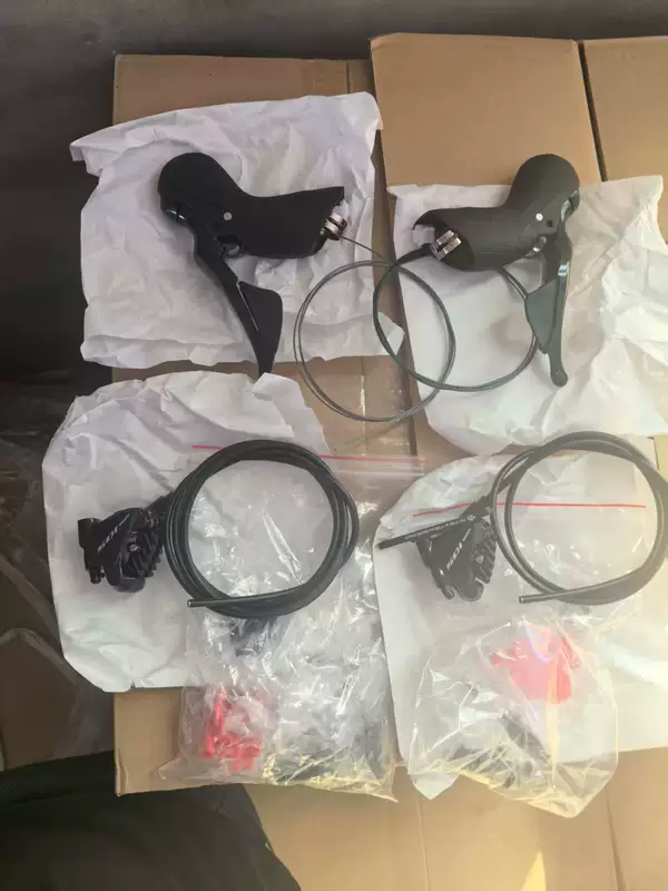 Shimano R7025 ручной переключатель + 7070 суппорт дорожного дискового гидротормоза, раздельная длинная маслопроводка — оригинал из Японии