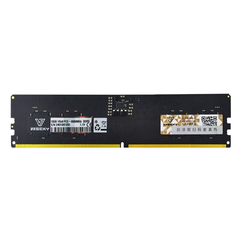 Память для настольного компьютера (Vaseky) DDR5, 32ГБ 288-пинов, 4800–6400 МТ/с, черная печатная плата