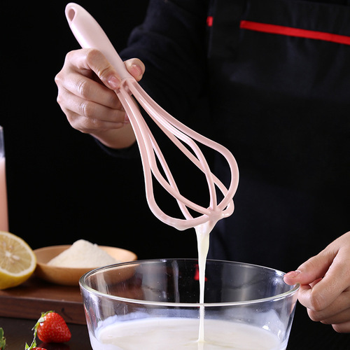 Handheld Eggbeater Household Kitchen Small Tool Baking Cream Cake Manual Whisk Rotating Egg Mixer