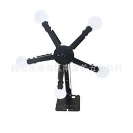 跨境国内适用磁性德州之星射击靶练习五片摩天轮靶子风车靶