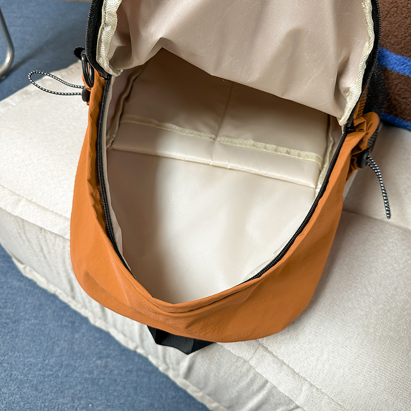 Mochila femenina casual de todo fósforo de nuevo estilo para estudiantes de secundaria y preparatoria, mochila escolar de reducción de carga de gran capacidad, mochila de viaje simple