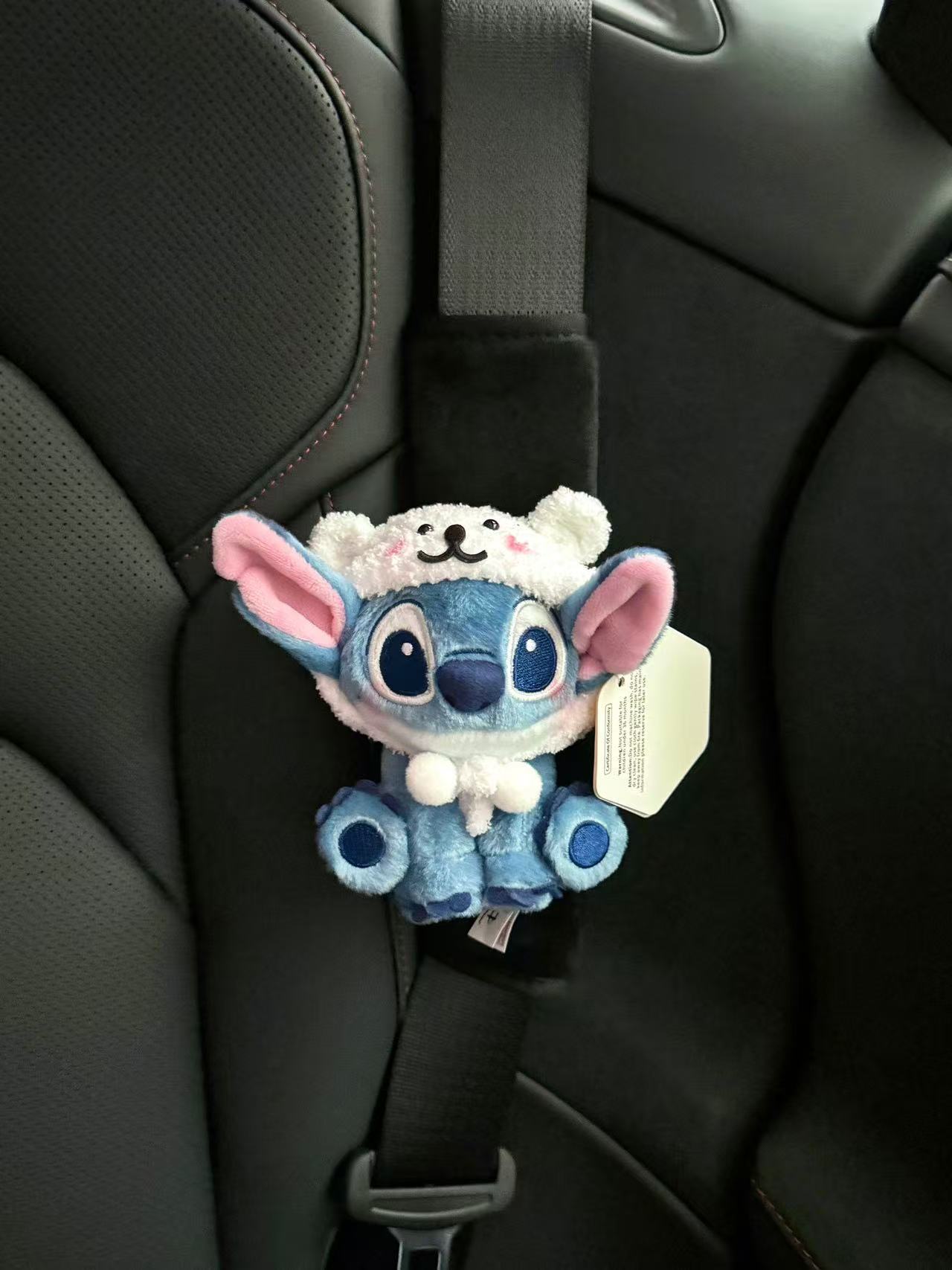 Genuine Stitch Car Seat Belt Shoulder Cover Anti-Wear High-End Car Seat Belt for Women in All Seasons