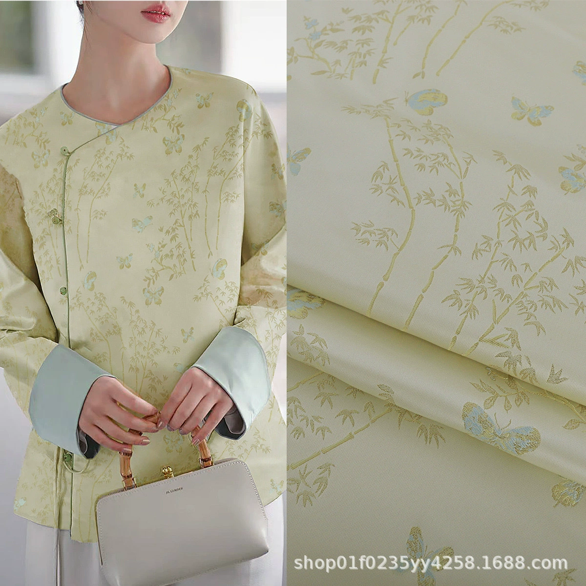 Two-color Hanfu, soft cloth, Chinese style