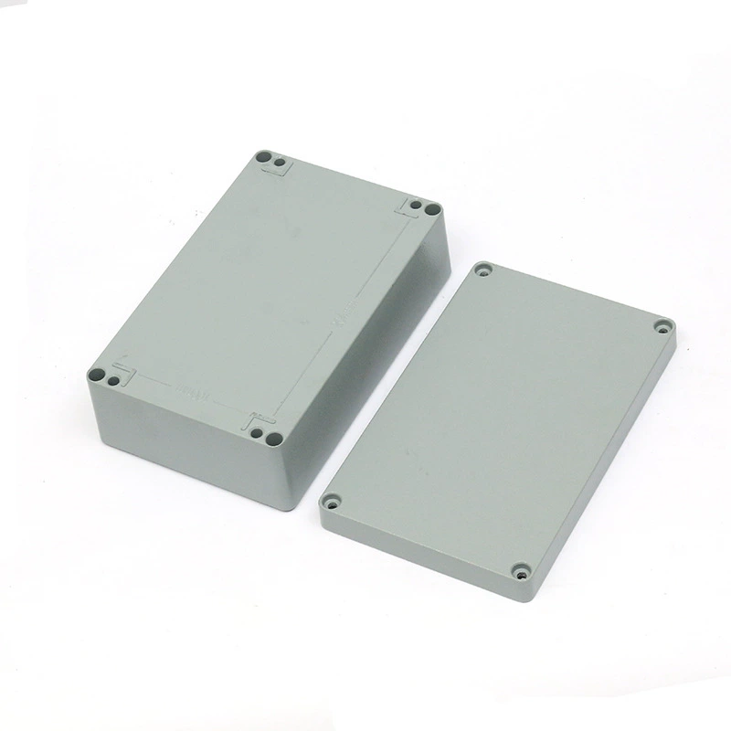 220*140*80 Waterproof junction box for electrical engineering dustproof sealed enclosure button terminal aluminum shell wholesale