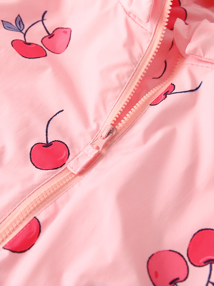Cross-border malwee niñas abrigo de invierno nuevo estilo europeo y americano para niños pequeños extranjeros niñas con chaqueta con cremallera encapuchada abrigo