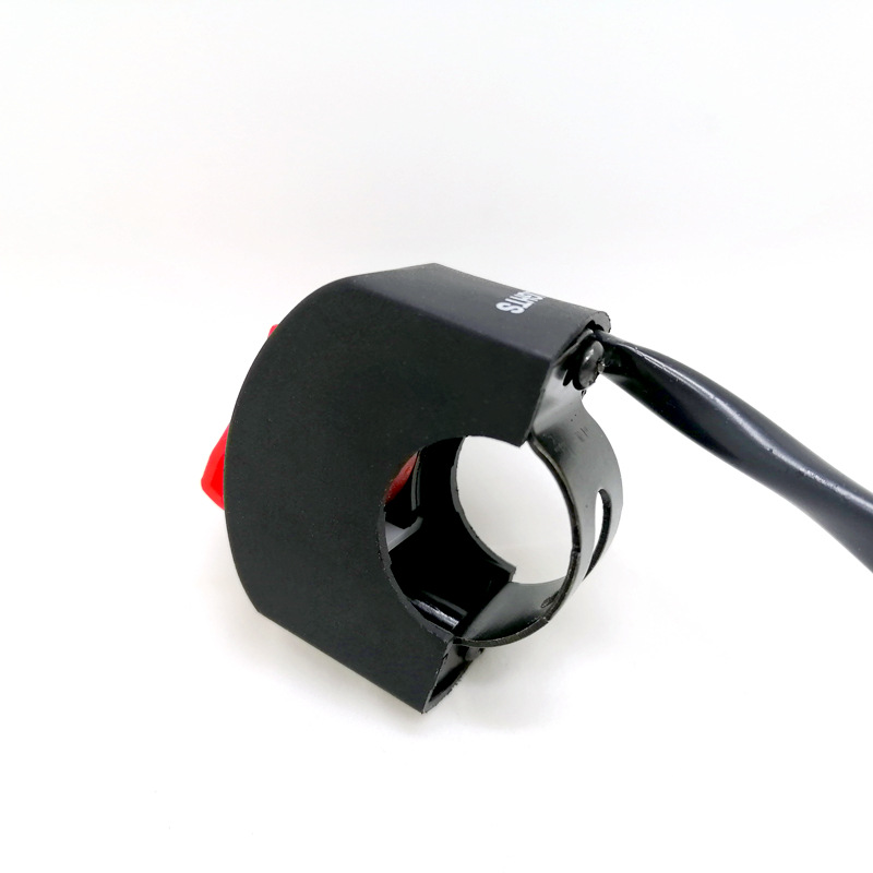 Interruptor de modificación de faros LED de la motocicleta vehículo eléctrico vehículo todoterreno proyector automóvil motocicleta impermeable manillar interruptor de apagado