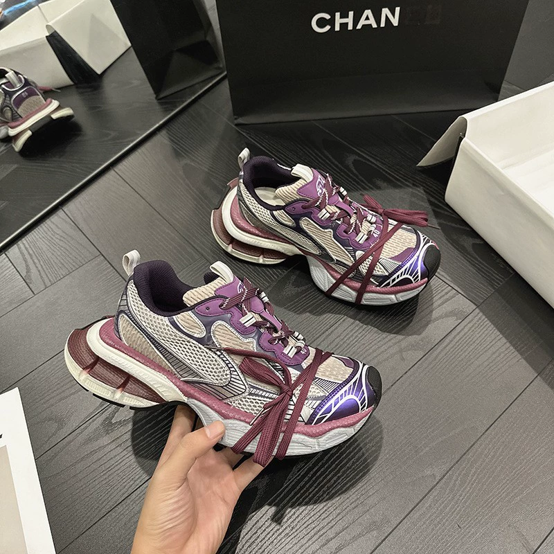 Кроссовки Dad Shoes (Париж) 3XL — ретро массивные унисекс кроссовки, повседневные спортивные платформы