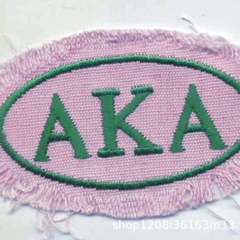 软胶绣花章  3英寸75%绣 磨损边绣花章仔  工厂销售 快速出货