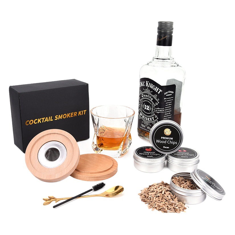 Cócteles transfronterizos para aumentar las ventas directas de la fábrica de ahumadores de cigarrillos, haya de roble, comercio exterior, banderines ahumados simples, incienso de regalo