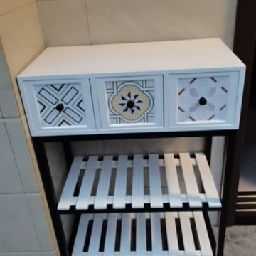 Fábrica directa retrógrado cinco armarios de hierro forjado estante de estante multifuncional sala de estar armario de entrada contra la pared armario de televisión dormitorio