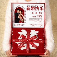 新婚プレゼントは結婚して新人の花嫁に実用的で高級な写真を印刷することができます。