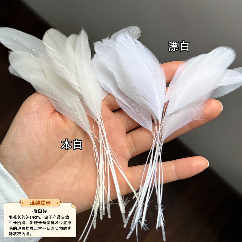 Plumas Decorativas Artesanales para Bodas y Manualidades DIY