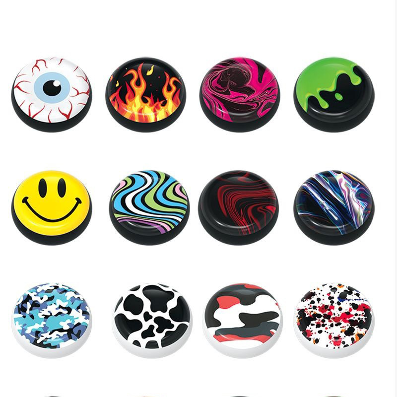 クロスボーダー減圧玩具pop sockets PopPuck Fidget弾性磁力指解凍キーホルダー|undefined