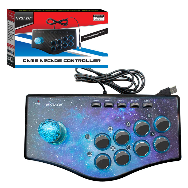 Suministro directo transfronterizo pc ordenador TV proyector P3 Android teléfono móvil con cable boxeo rey juego de arcade rockero venta al por mayor