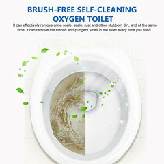 JUE-FISH 馬桶泡騰片 清潔去污除垢尿漬廁所潔廁靈除臭留香去異味