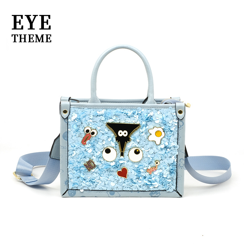 Color macaron verano fresco insignia de cuentas relieve bolso de damas estilo bolso pequeño 2845 #