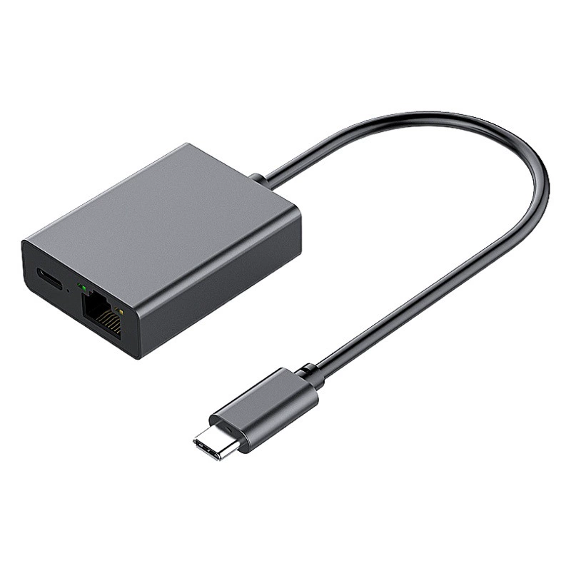 TYPE-C в гигабитный сетевой кабель плюс PD быстрая зарядка