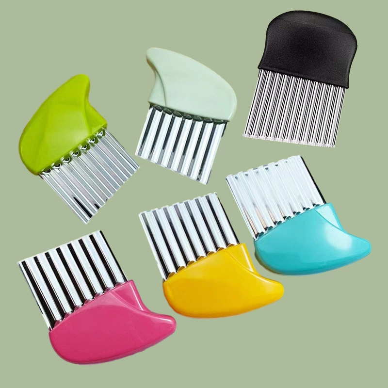 Бблистерная картошка нарезка кухонных овощей виджет из нержавеющей стали волнистый нож для резки лома