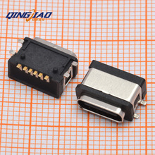 typec��ˮĸ��ip67 USB�B���� typecĸ����ˮ6pin����ȫ�NC�ڶ���