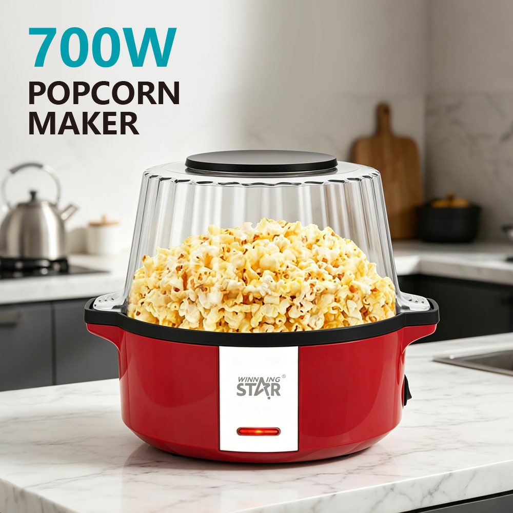 Estrella ganadora estándar británico estándar europeo hogar pequeña máquina de palomitas de maíz Máquina automática máquina de palomitas de maíz eléctrica image 2