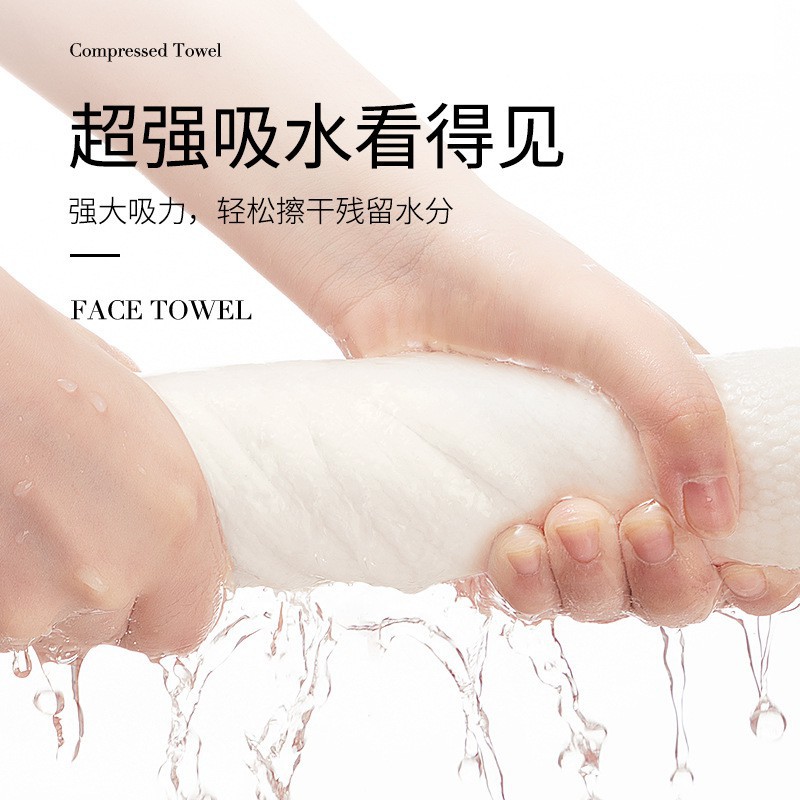 handheld disposable bath towel for traveling for face washing