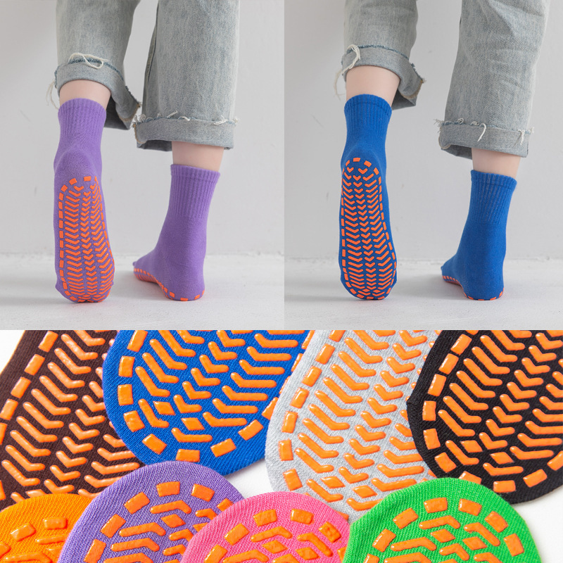 Trampoline Socks, Socks, Socks, Non-Slip Socks, Men's and Women's Playgrounds, Adults' Professional Early Education, Adult Floor-End Sensitive