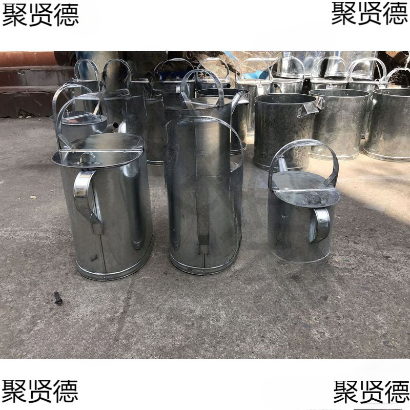 纯手工制作  白铁皮加油桶长嘴油壶备用装油桶带盖垒德株