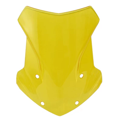 modified motorcycle raised – Motorcycle front windshield - yellow