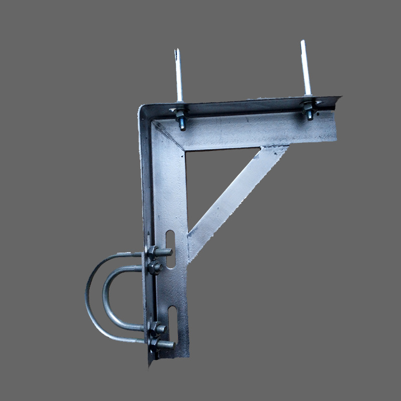 厂家批发天然气管道三角固定支架燃气煤气管道支架电线杆固定支架