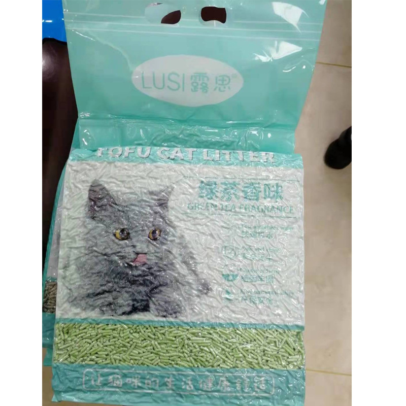 露思豆腐猫砂混合猫砂ベントナイト砂6l結団原味豆腐猫砂メーカー卸売り|undefined
