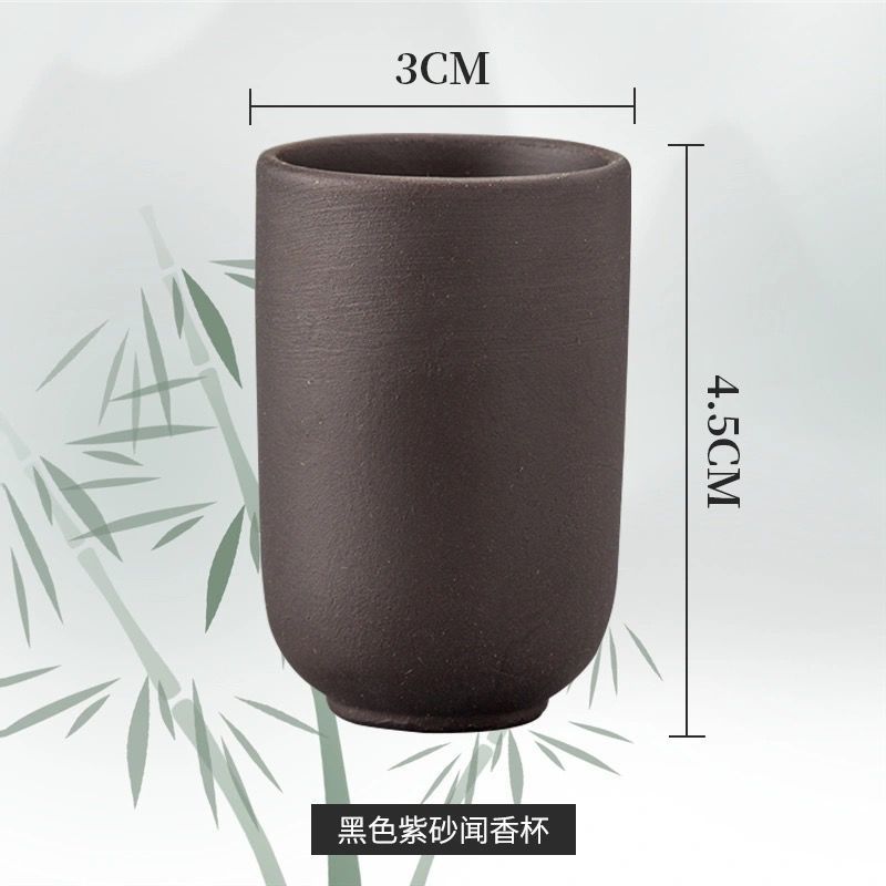 Cinnabar Smells Cup ceramics Fragrance Single product Tea ceremony Kungfu Online tea set Tea cup parts Exposure glass