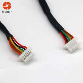 指纹锁连接线 扫脸智能识别连接线 智能密码锁端子线1.25 端子线