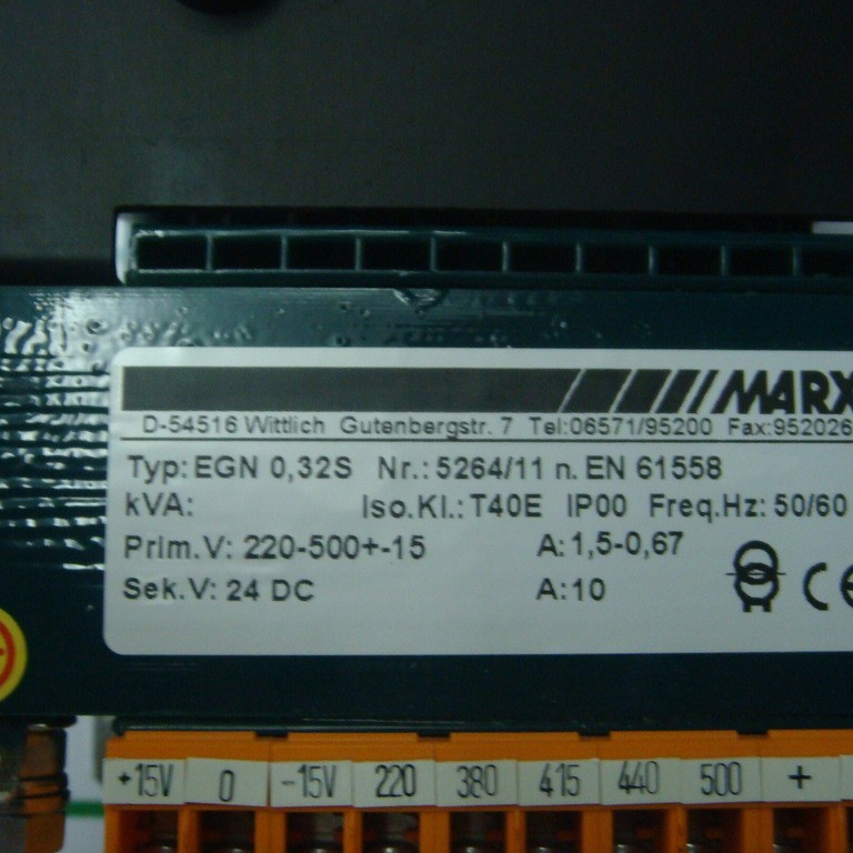 MARX  变压器 EGN0.32 S